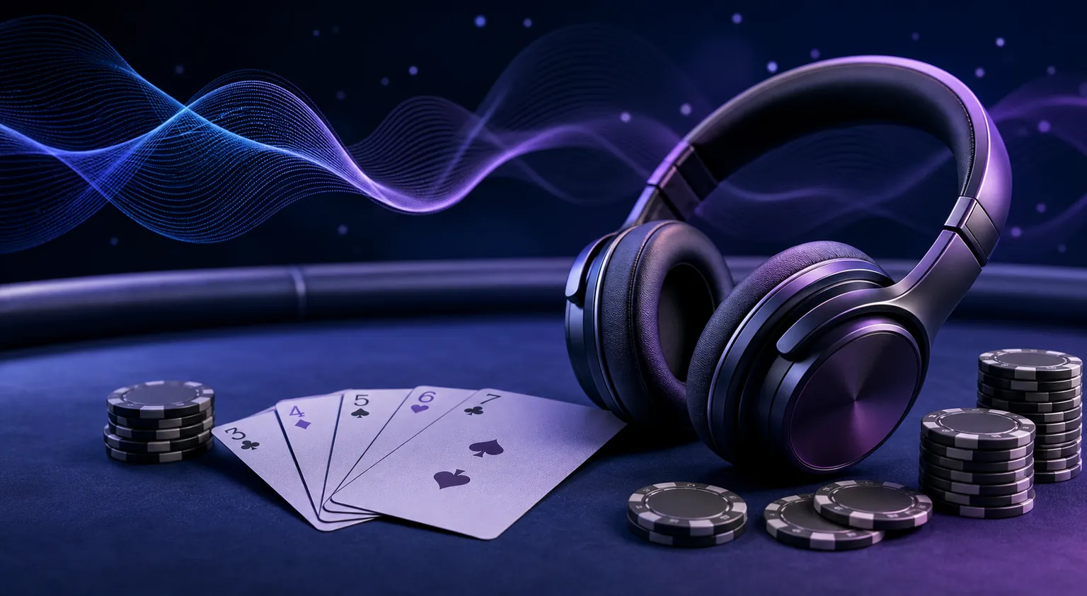 Minh họa cho Góc Nhìn 99WIN: Âm Nhạc Có Thể Cải Thiện Sự Tập Trung Khi Chơi Poker?