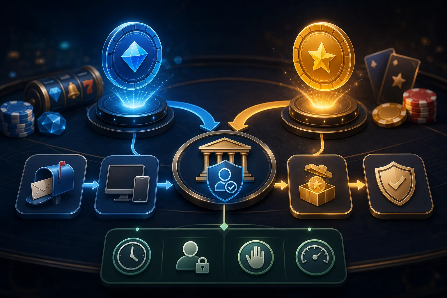 Minh họa cho Góc Nhìn OK9: Sweepstakes Casino Là Gì Và Khác Casino Truyền Thống Ra Sao?