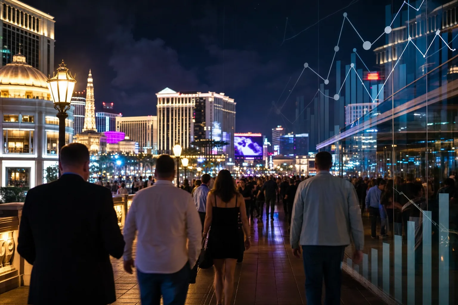 Minh họa cho Góc Nhìn TOPVIP: Đọc Đúng Số Liệu Tăng Trưởng Của Las Vegas Strip